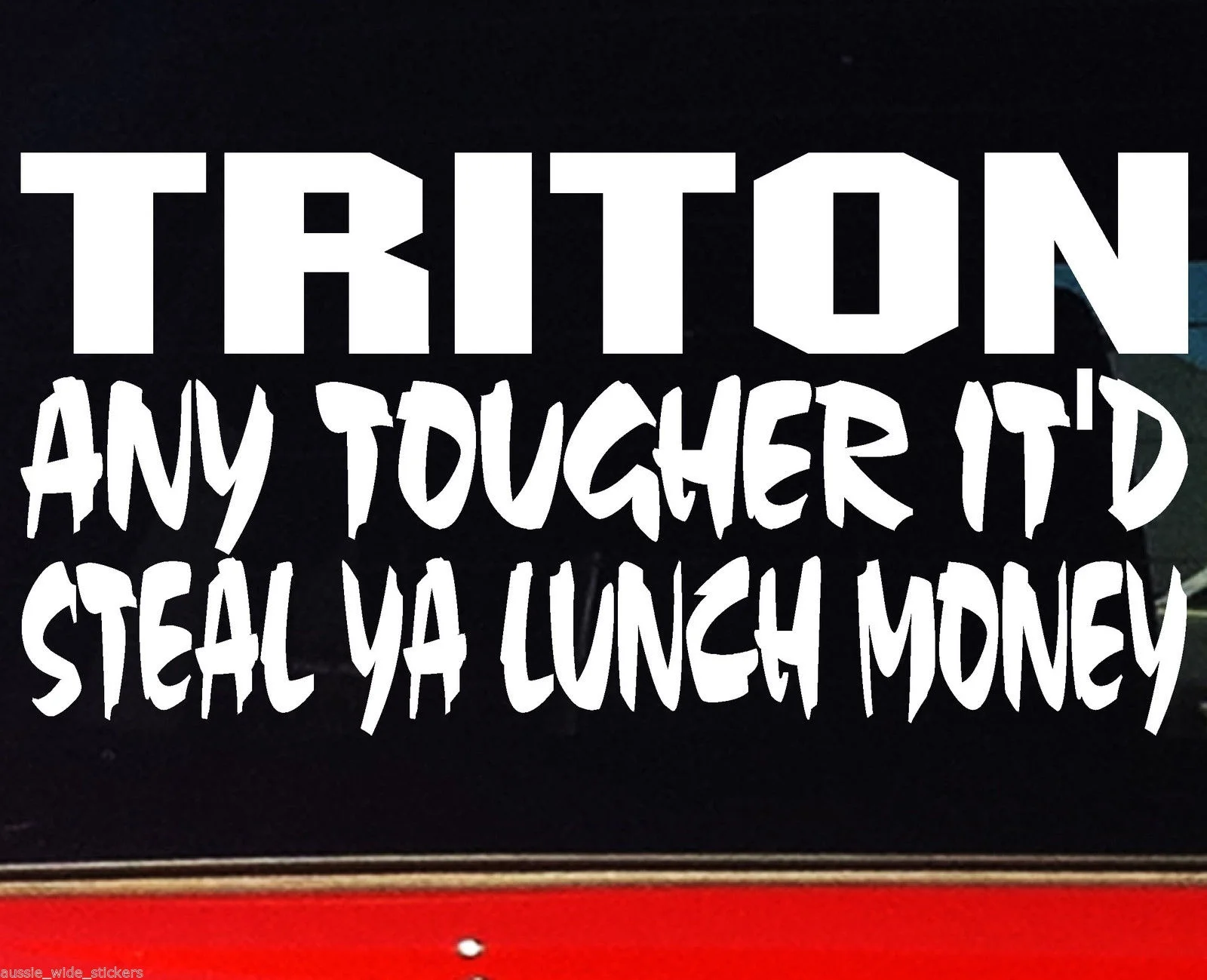 Car Styling For TRITON LUNCH 200mm Funny offroad 4x4 Car