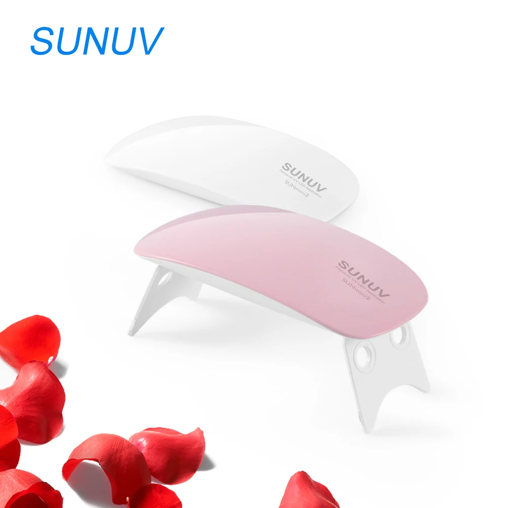 SUNUV SUNmini 6W UV LED Lamp Nail Dryer for LED UV Gel Nail Polish Nail