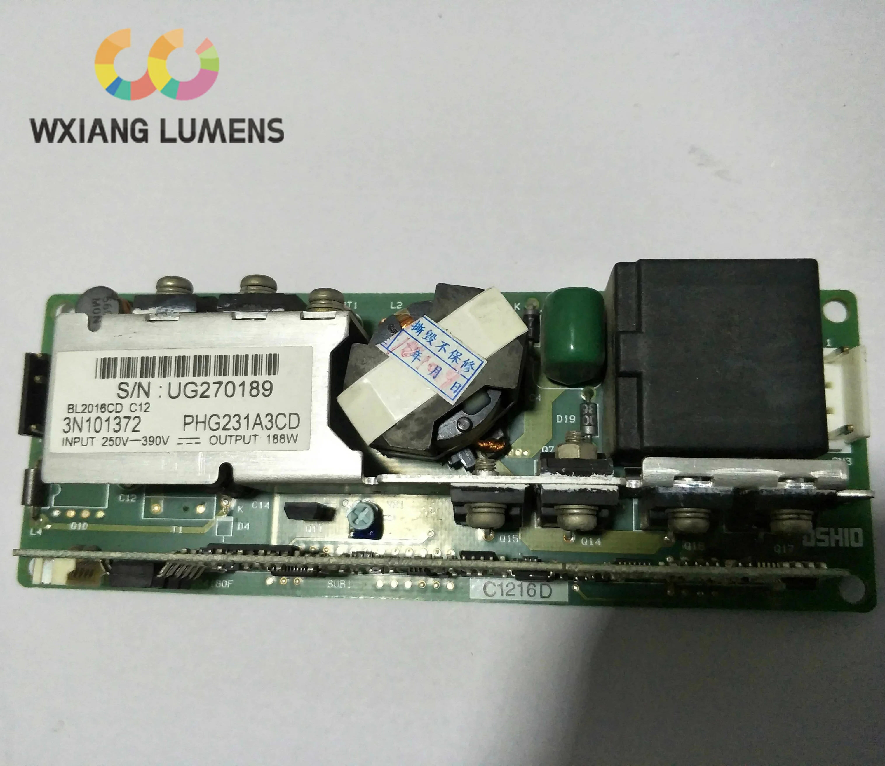 Детали проектора балластная лампа источник питания Драйвер лампы PHG231A3CD 188 W