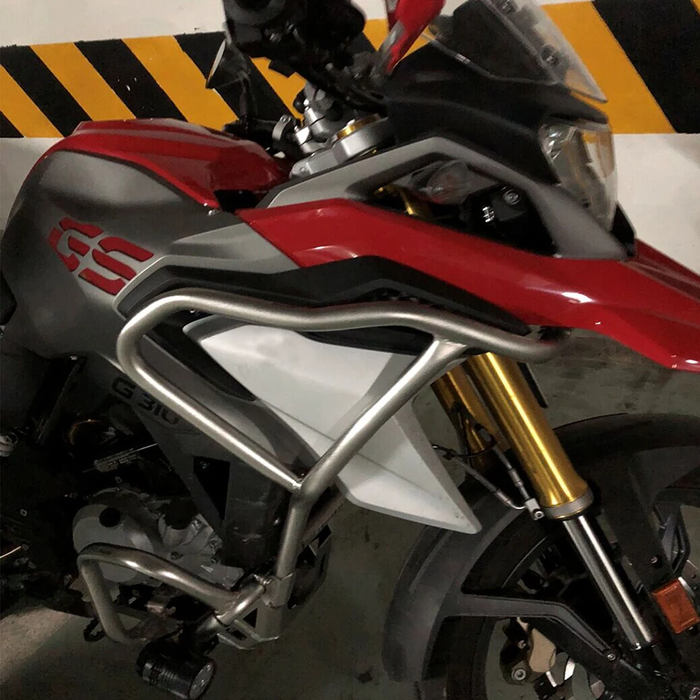 

For BMW G310 GS G310GS 2017-On Tank protector Upper Carsh Bars Guard Engine Bumper Cover For BMW G 310R G310R 2017-On
