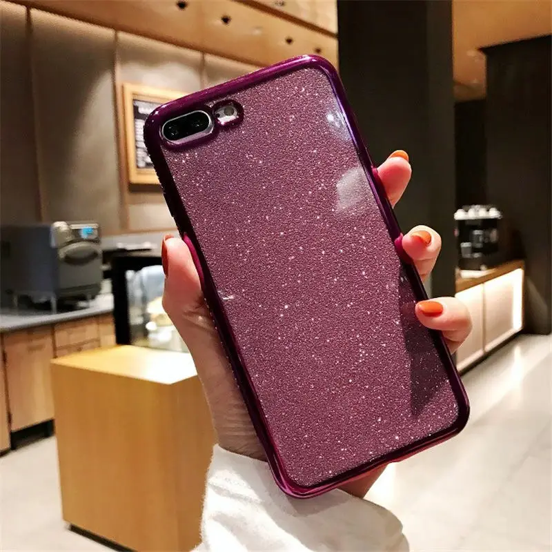Glitter Diamond Bling Soft TPU Case Cover on sfor Huawei P Smart Plus P20 Lite Mate 20 Pro Honor 8X 7X P30 Slim Thin Phone Coque (6)