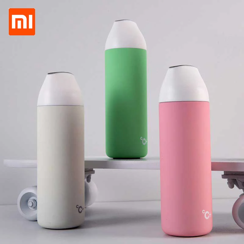 

Xiaomi Kiss Fish Smart Vacuum insulation bottle 525ML with 3 filter OLED Temperature Screen smart Sensor CC+Cup H30