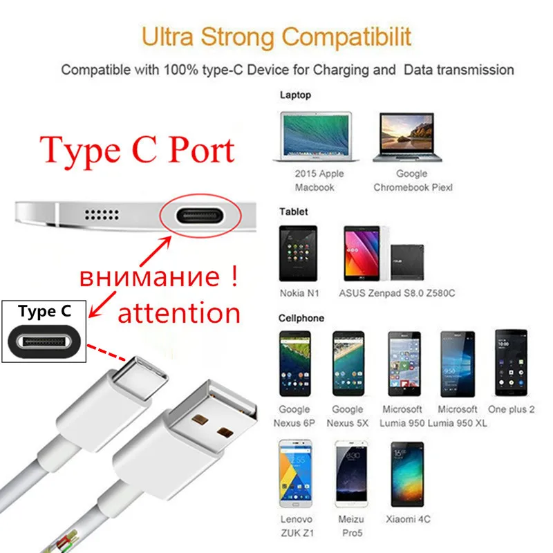 Дорожный usb адаптер для зарядного устройства и кабель типа C Samsung A3 A7 A5 2017 Huawei P30 P20