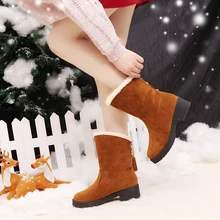 Обувь из искусственной кожи для девочек-подростков; зимние сапоги; Сезон Зима; коллекция года; Размеры 35-40