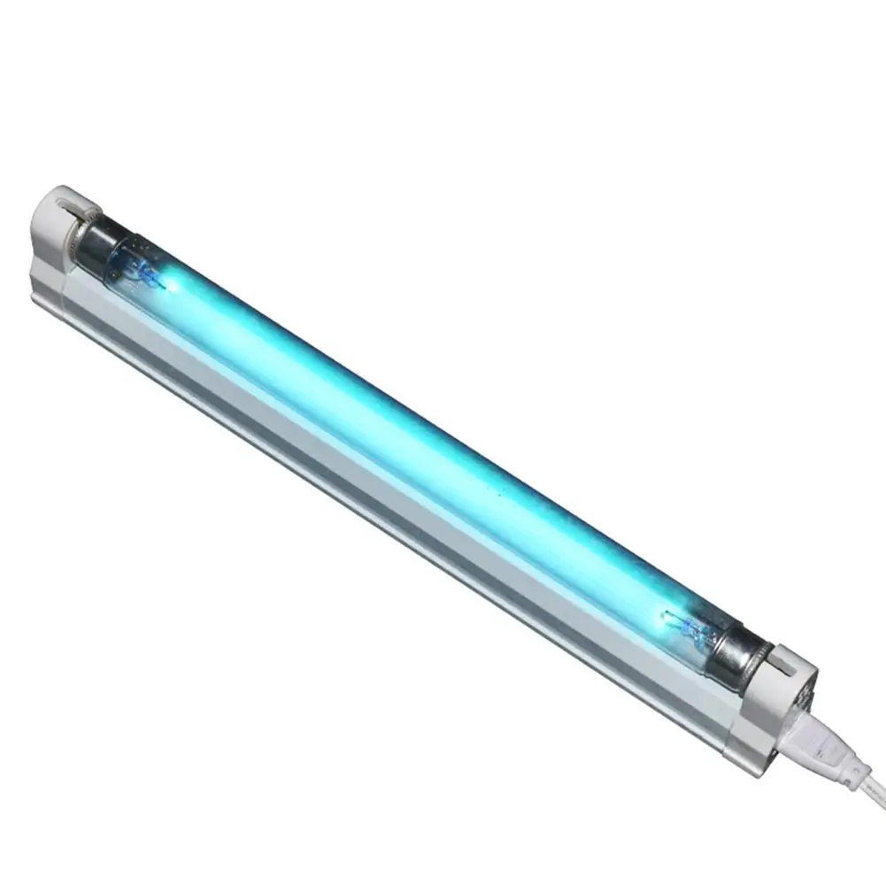 Переменный ток 220 В T5/6 Вт дезинфекционная лампа УФ-Ультрафиолетовый синий светильник стерилизация бактерицидная лампа для больниц Хо использование удержания использования без лампы стойки