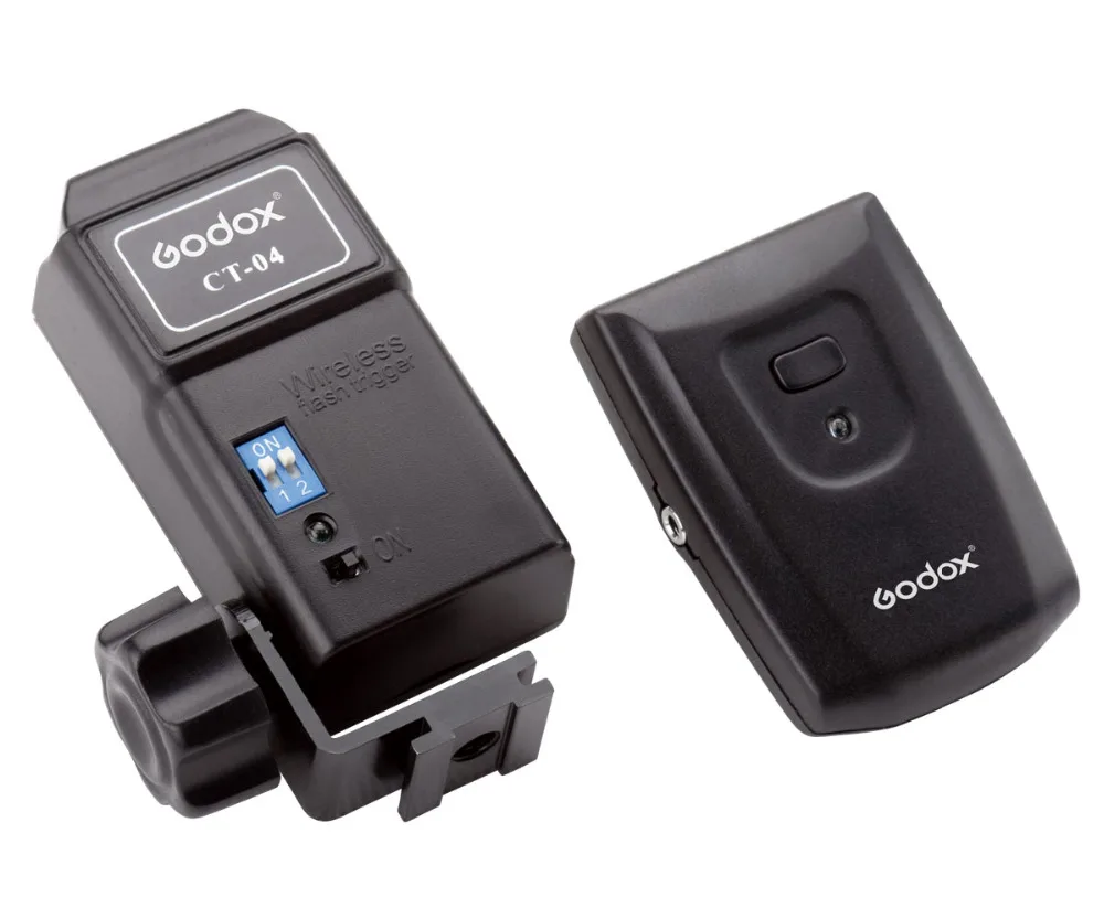 

GODOX CT-04 FLASH SPEEDLITE TRIGGER WIRELESS 30M 4CH Sync Speed 1/200s Angle 90