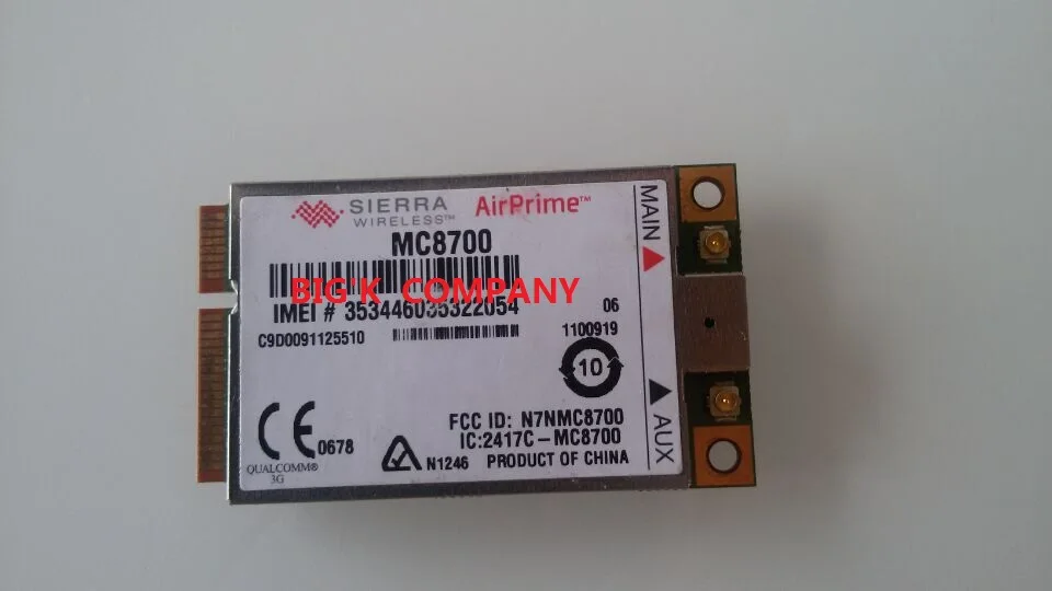 Jinyushi для новое и оригинальное MC8700 pci-e 3G HSUPA HSDPA UMTS WCDMA Full Band Модуль