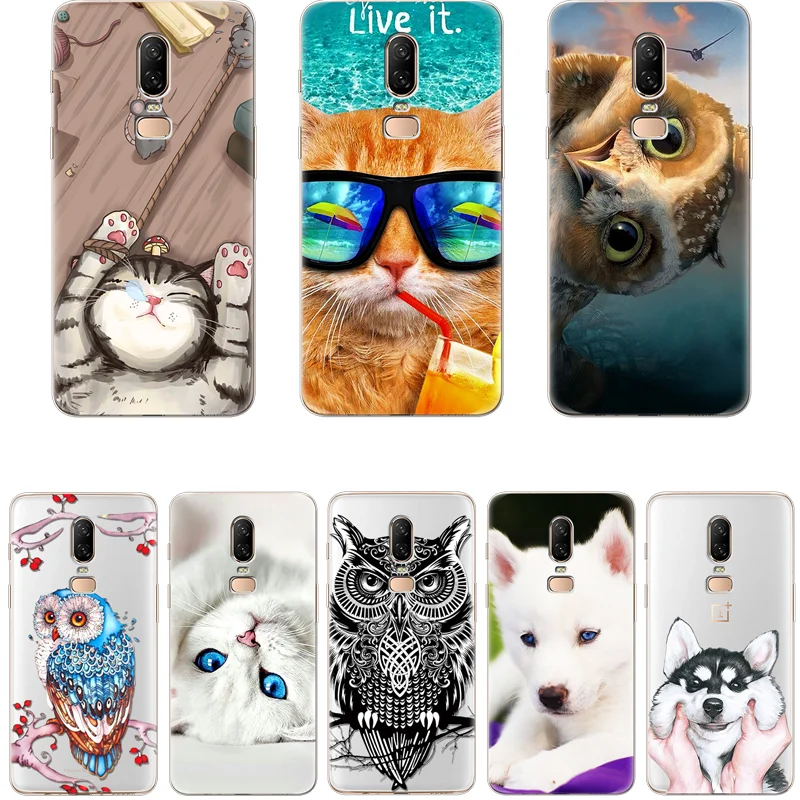 

For TPU iPhone XS Max X XR 5 SE 6 S 8 7 Plus Soft For Oneplus 3 5 5T 6 6T Coque For Google Pixel 2 3 XL Fundas Owl Cover silicon