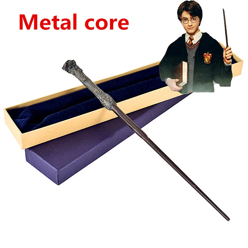 Harry Potter magic Wand With Gift Box Packing Metal-Core Magic Wand For Children Cosplay Harry Potter Magical Wand Harry Potter magic Wand With Gift Box Packing Metal-Core Magic Wand For Children Cosplay Harry Potter Magical Wand
