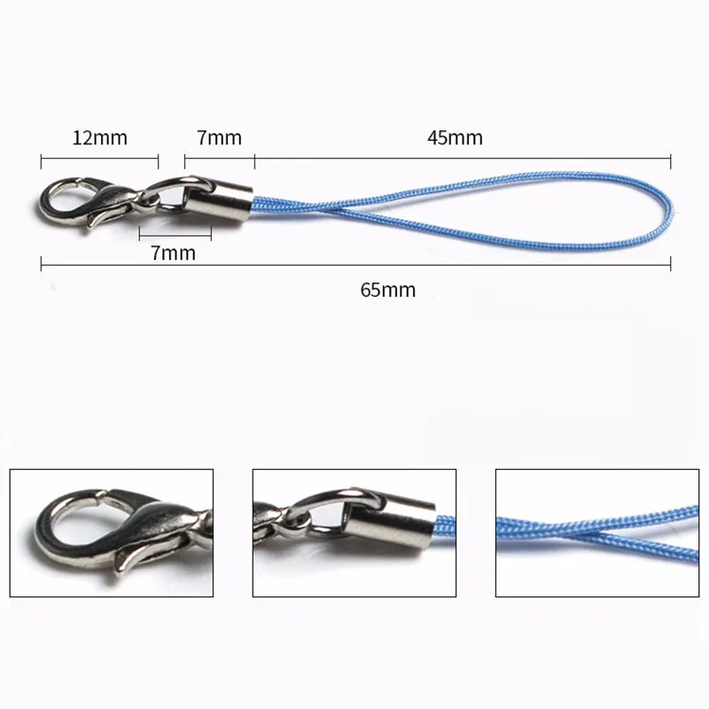 10 piezas de Metal clásico cuerda Llaveros para teléfono colgantes Llaveros Chaveiro y Porte clave Llaveros Mujer