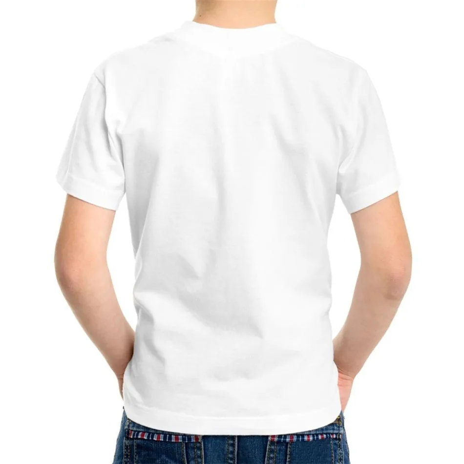 kids white t shirt
