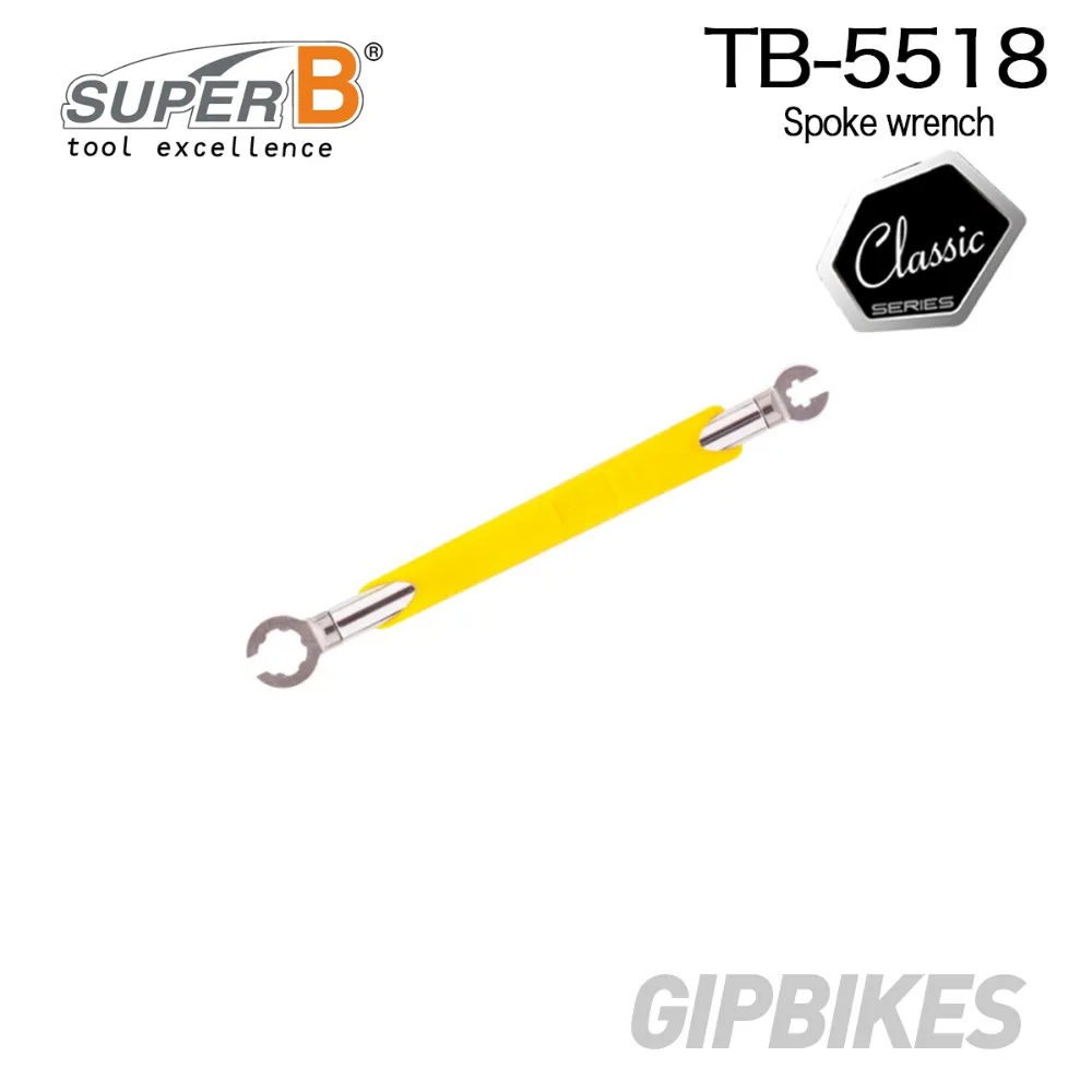 Супер B TB-5516/17/18/19 колесный гаечный ключ спицевой ключ Настройщик Repair аксессуары для 3,2/3,5/4,3/4,4/5,65/7 мм соска инструмент для велосипеда