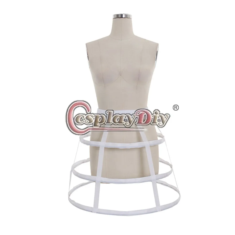kivie Sottogonna 3 Cerchio Bianca per Vestito Abito da Sposa Crinolina Sottoveste