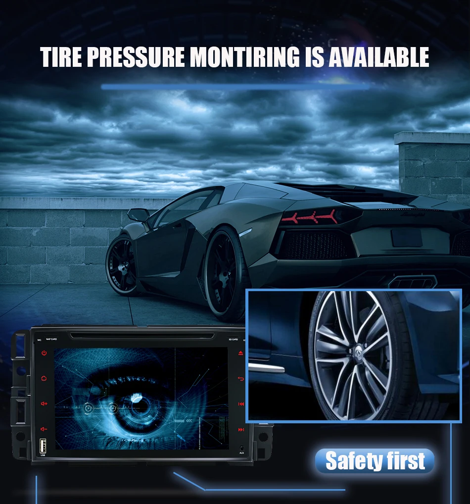 Perfect Eunavi Car DVD GPS 2G+32G Navi For Chevrolet/Silverado/Tahoe/Monte GMC Yukon/Denali/Acadia 2 Din Car Radio Stereo BT WIFI 8 Core 15