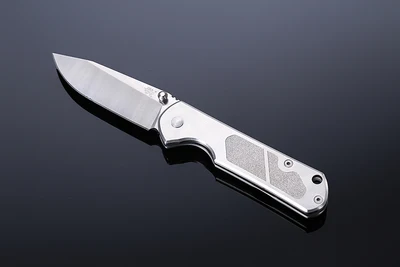 Sanrenmu 7010 Карманный EDC Складной нож для выживания с зажимом для ремня для путешествий, кемпинга и пеших прогулок - Цвет: Stainless