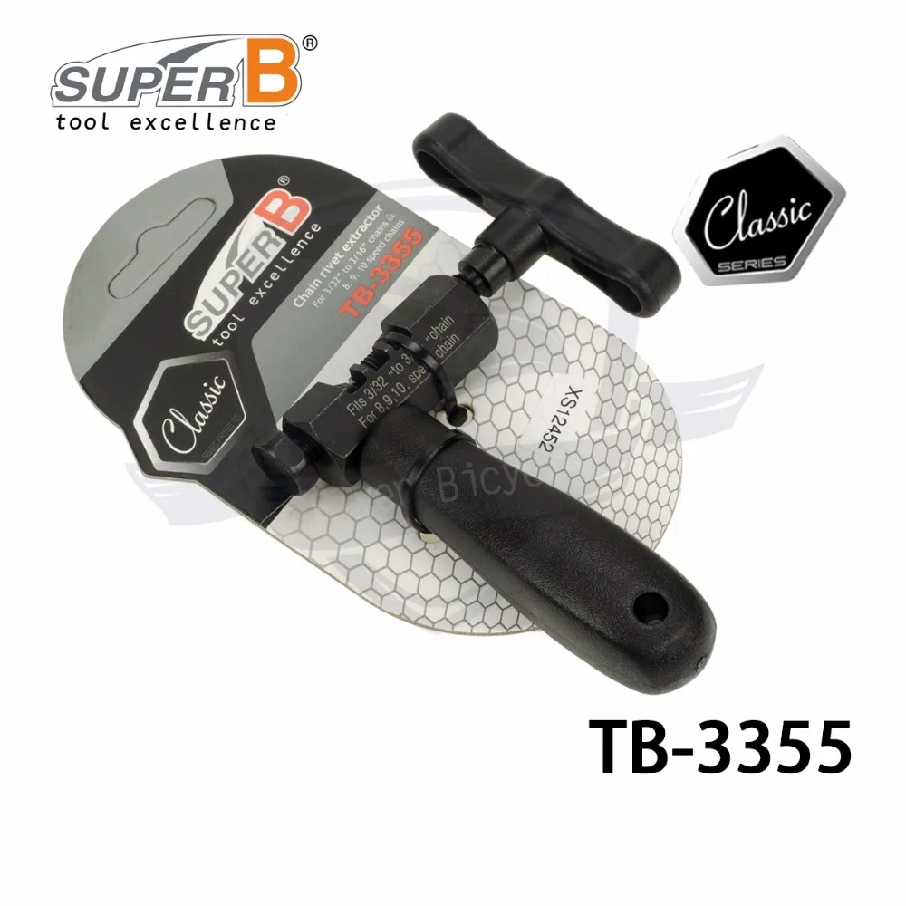 Супер B TB 3355 Велосипедное цепное устройство для извлечения заклепок Инструменты
