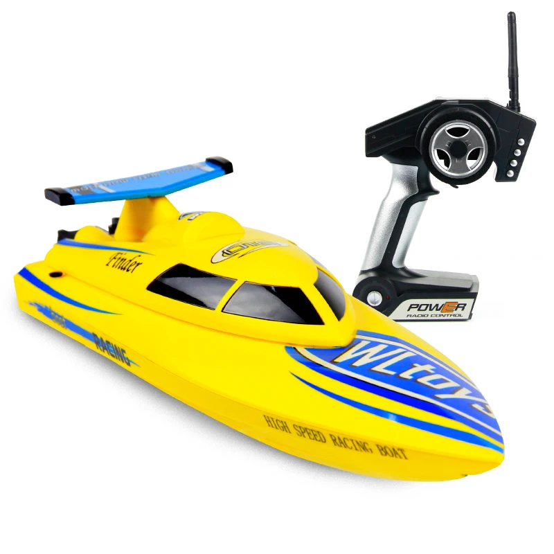 Original Wltoys WL911 RC submarine Remote Control fishing boats 4CH 24KM/H Speedboat Power High
