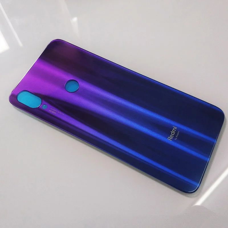 Xiaomi Redmi note 7 задняя крышка батареи 3D стеклянная панель Задняя Дверь Корпус чехол Замена для Redmi note7 чехол для телефона