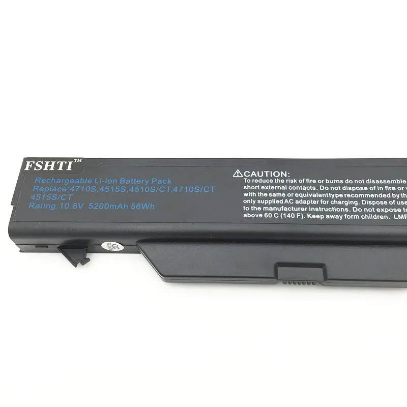 6 ячеек батареи ноутбука для Hp 591998 141 593576 001 HSTNN 1B1D IB89 ProBook 4510s 4515s 4710s|Аккумуляторы