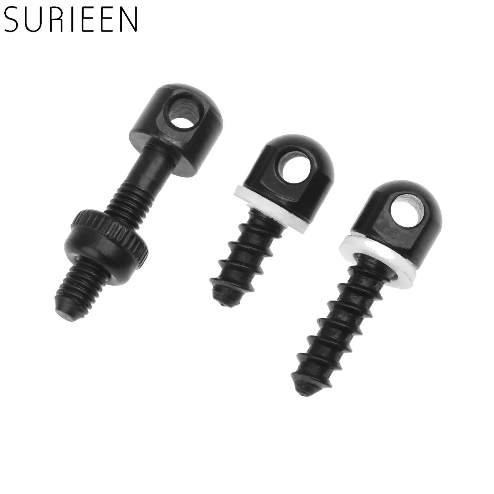 SURIEEN 3Pcs/Set Hunting Sling Swivel Studs Mounting Screw Kit fit For Rifles Swivel Stud Base Use in All Standard Sling Swivels