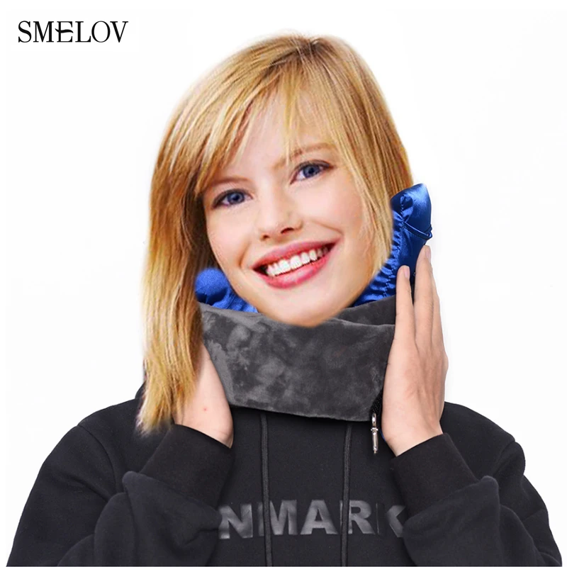 creative ergonomic comfort scarf travel pillow neck Portable aircraft