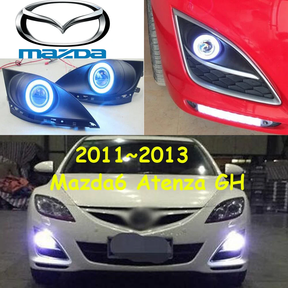 2011 ~ 2013 y автомобильный бампер головной светильник для mazda6 atenza противотуманный