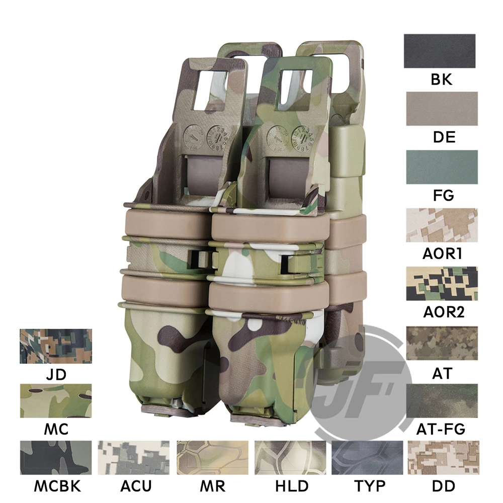 

Tactical FastMag M4 5.56 .223 & Pistol Magazine Pouch Ammo Mag Holster Quick Reload Heavy Fast Mag for MOLLE PALS System