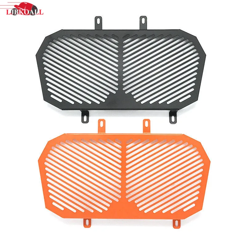 

Motorcycle Stainless Steel Radiator Guard Protector Grille Grill Cover Orange Black for KTM Duke 125 200 2012 2013 2014 15 2016