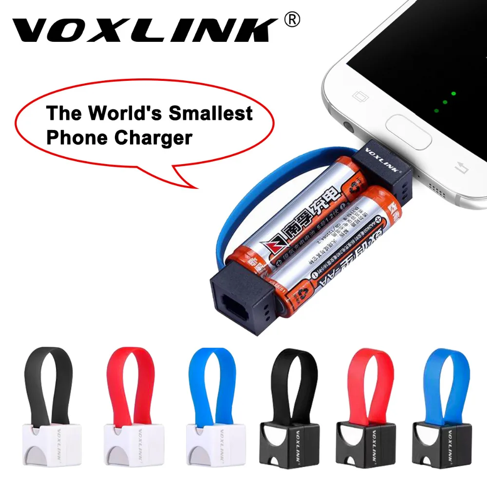 Buy VOXLINK Mini Portable Micro USB Charger Cable
