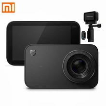 Международная версия Xiao mi jia Экшн-камера 4K Ambarella A12S75 1080P HD видео WiFi Подводная Водонепроницаемая Спортивная камера mi