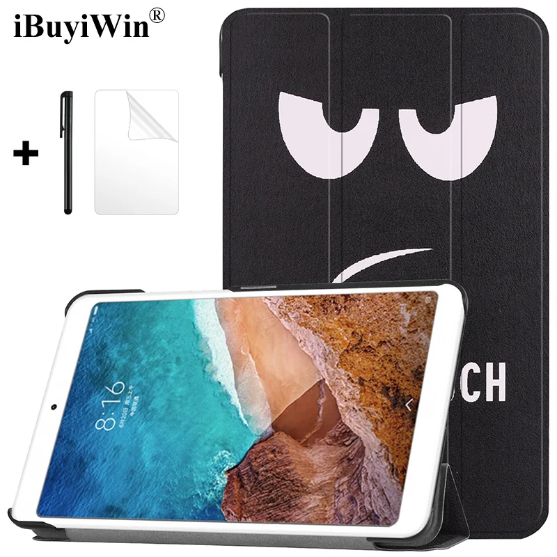 

iBuyiWin Case for Xiaomi Mi Pad 4 8.0 inch Tablet PC Funda Slim Folding PU Leather Case for Xiaomi MiPad 4 Smart Cover Flip Case