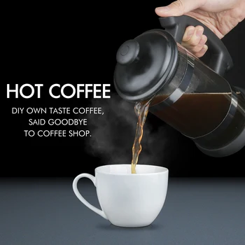 

1000ML Glass French Press Pot Filter Cafetiere Tea Coffee Maker Manual French Presses Pot Coffee Maker Coffee Tool