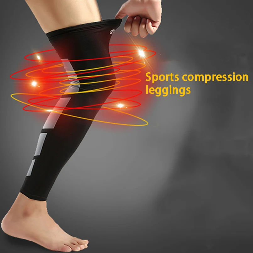 1 Pc Outdoor Sports Leg Warmer Composite Breathable Leg Knee Pad