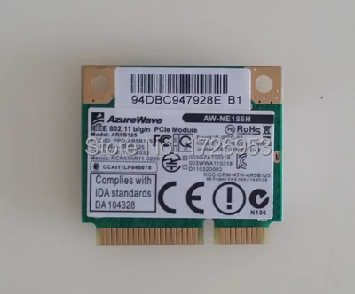Qualcomm Atheros AR9485 AR5B125 Half Mini Pci-e SPS:670036-001 675794-001 беспроводная карта для HP1000 2000 CQ57 CQ58 255 246