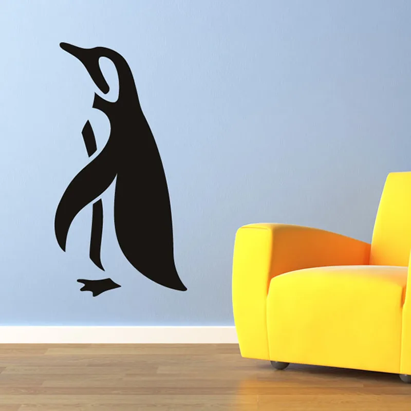 simple design self adhesive vinyl animal wall sticker diy home decor
