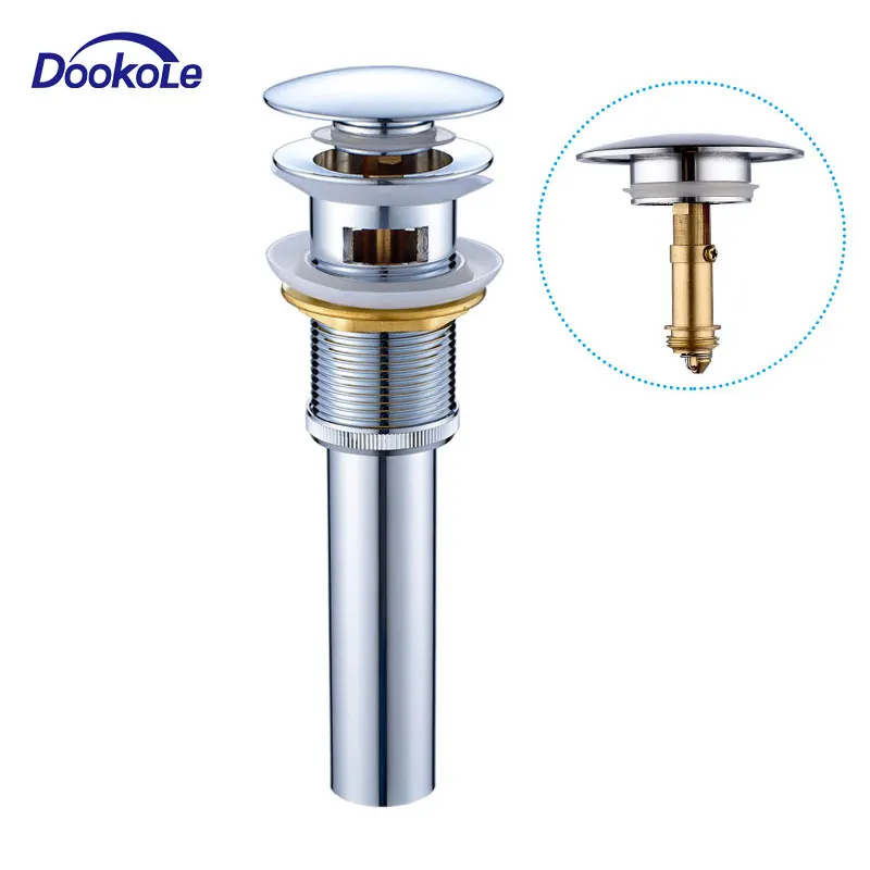 Details about   Basin Sink Pop Up Drain Stopper High Quality Kitchen Bathroom Faucet Accessories 