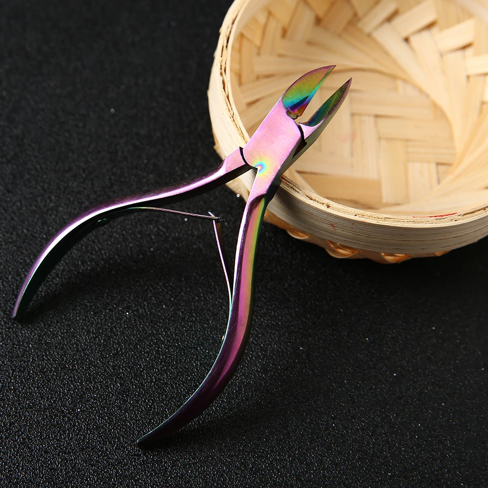

Symphony Steel Nail Cuticle Scissors Manicure Pedicure Tools Toe Finger Dead Skin Remover Trimming Nail Clippers Cuticle Nipper