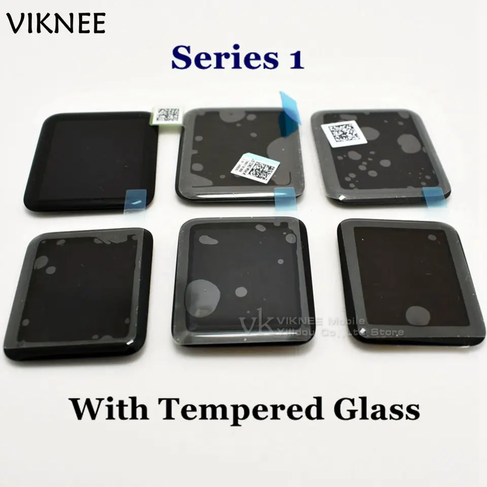 imágenes para Para Apple Reloj LCD Con Pantalla Táctil Digitalizador Asamblea Series1 38mm 42mm Deporte/Zafiro Con Adhesivo + Vidrio templado imágenes para Para Apple Reloj LCD Con Pantalla Táctil Digitalizador Asamblea Series1 38mm 42mm Deporte/Zafiro Con Adhesivo + Vidrio templado