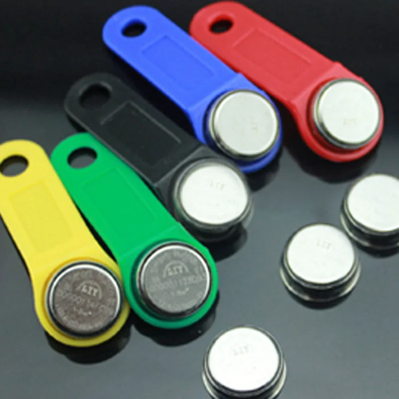 5 шт./лот сенсорная память ТМ ключ DS1990A F5 iButton копия перезаписываемая карта RFID клон
