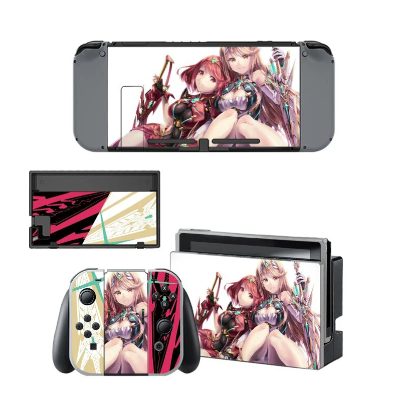 

Xenoblade Chronicles 2 Vinyl Cover Skin Sticker For Nintend Switch NS Console & Gamepad Controller Game Sticker Decals Protector