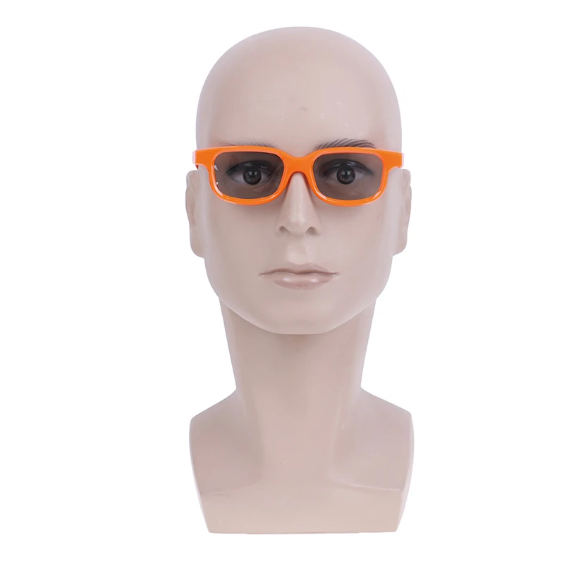 1pc 3D Glasses Children Size Circular Polarized Passive 3D Glasses For Real D 3D TV Cinema Movie 2 Colors