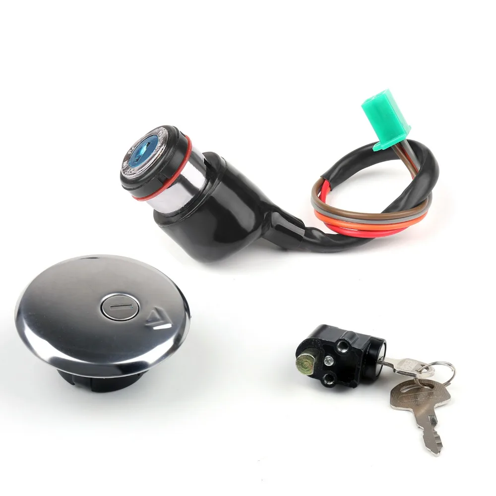 Lockset Universal Ignition Key Switch Lock+ Fuel Gas Cap