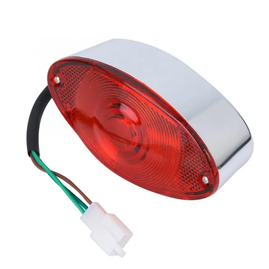 

Taillight brake stop lights with red lens Motorcycle Rear Brake Tail Light Fit for Kazuma Dingo Falcon 110cc 150cc for 250cc/ATV