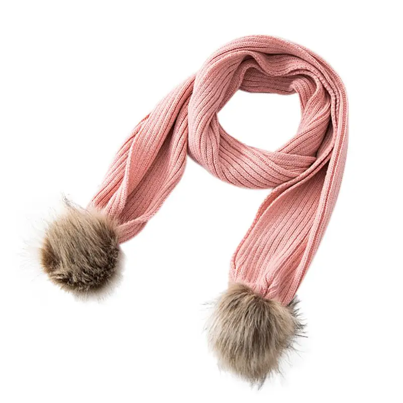 Winter Children Scarf Boys Girls Baby Neck Scarf Cotton Baby