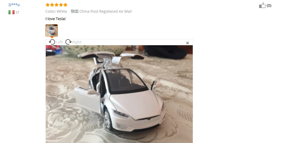 Модель автомобиля из сплава в масштабе 1:32 Tesla Model X металлические игрушечные