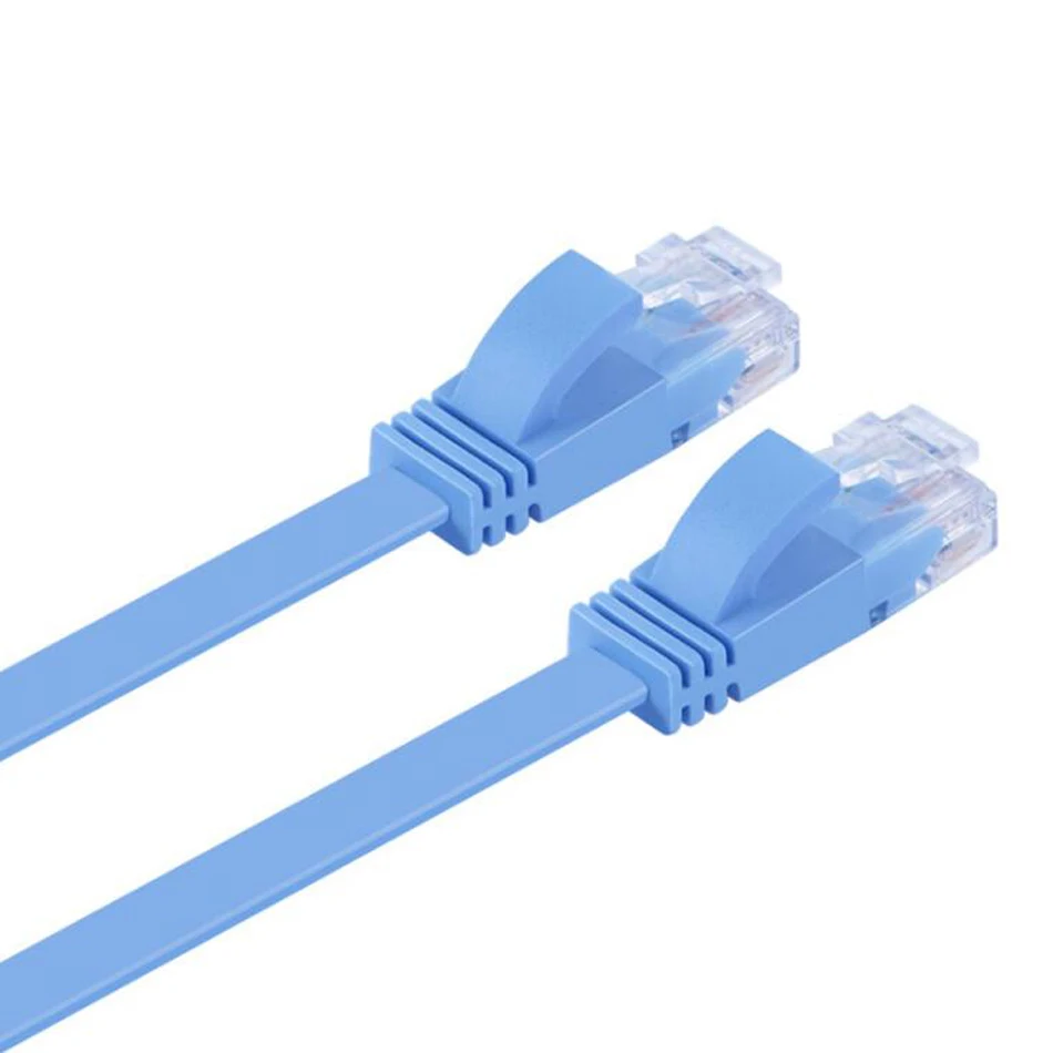 Cat6 Flat Network Cable RJ45 Cable 1m 2m 3m 5m 10m 15m 20m 25m