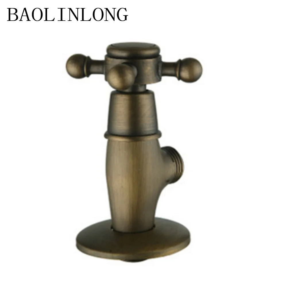 BAOLINLONG Antique Brass Accessories Square Kitchen Bathroom Angle