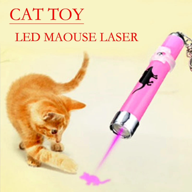 Portable Creative and Funny Pet Cat Toys AVATON LED Laser Pointer light Pen With Bright Animation Mouse Shadow Portable Creative and Funny Pet Cat Toys AVATON LED Laser Pointer light Pen With Bright Animation Mouse Shadow
