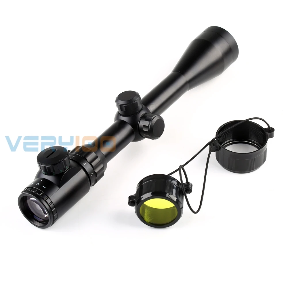 

VERY100 Professional 3-9x40E Illuminated Air Guns Telescope Mil Dot 1/4 MOA Riflescope Rifle Scope 20mm Rail Mount