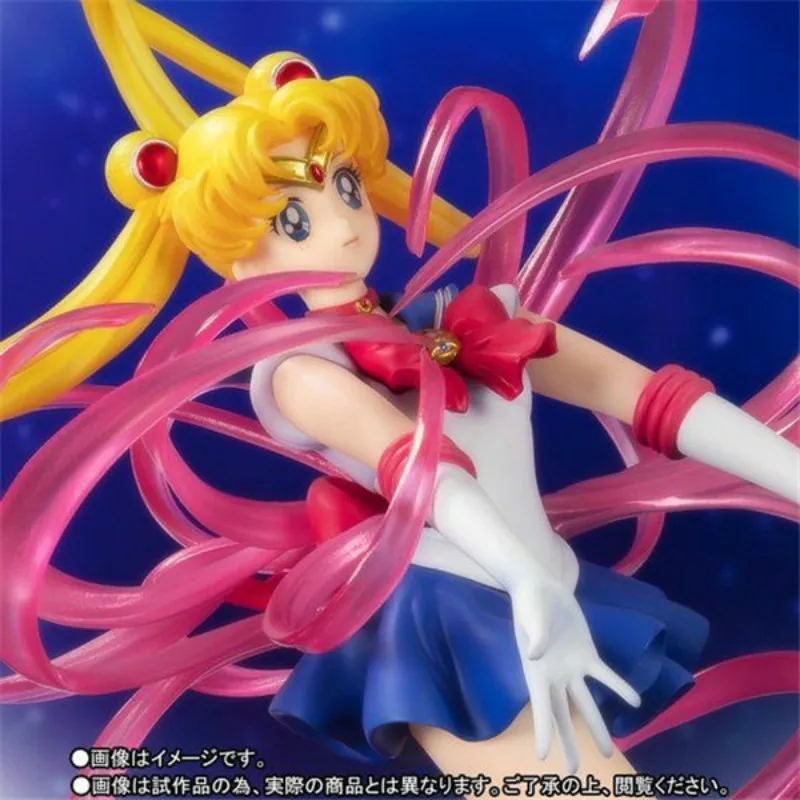 

Figuarts Zero Chouette Anime Sailor Moon Crystal Tsukino Usagi Pretty Guardian PVC Action Figure Collection Model Toy Doll Gifts